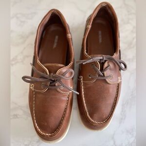 Merona Brown Leather Loafers